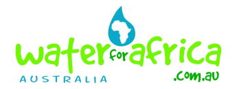 Water for Africa charity logo